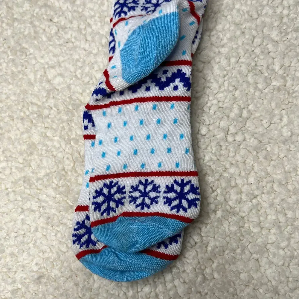 Snowman Girls Knee Socks
